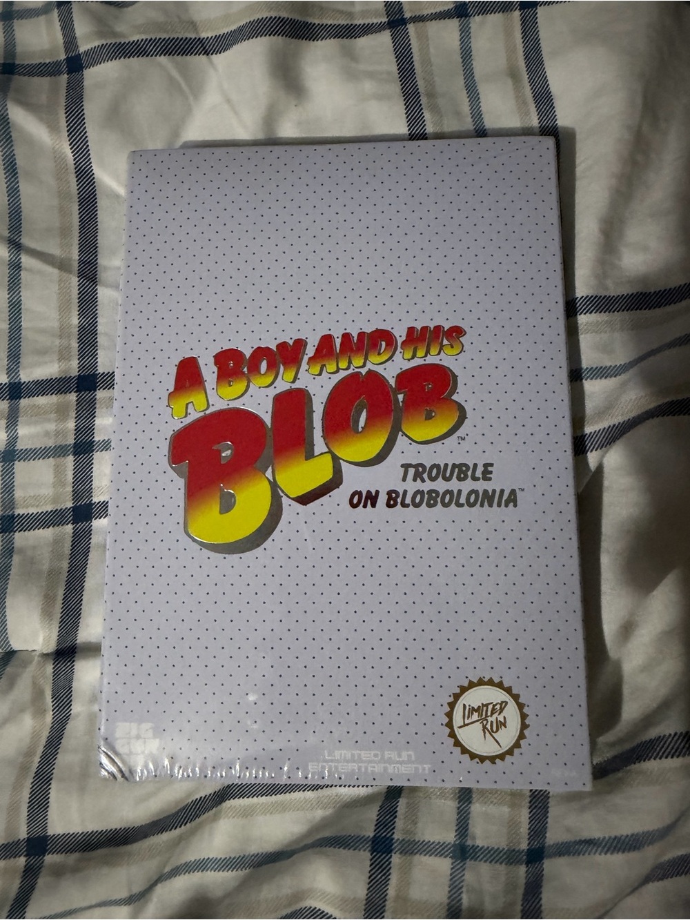 The Boy and His Blob Nintendo NES Limited Run + Card
